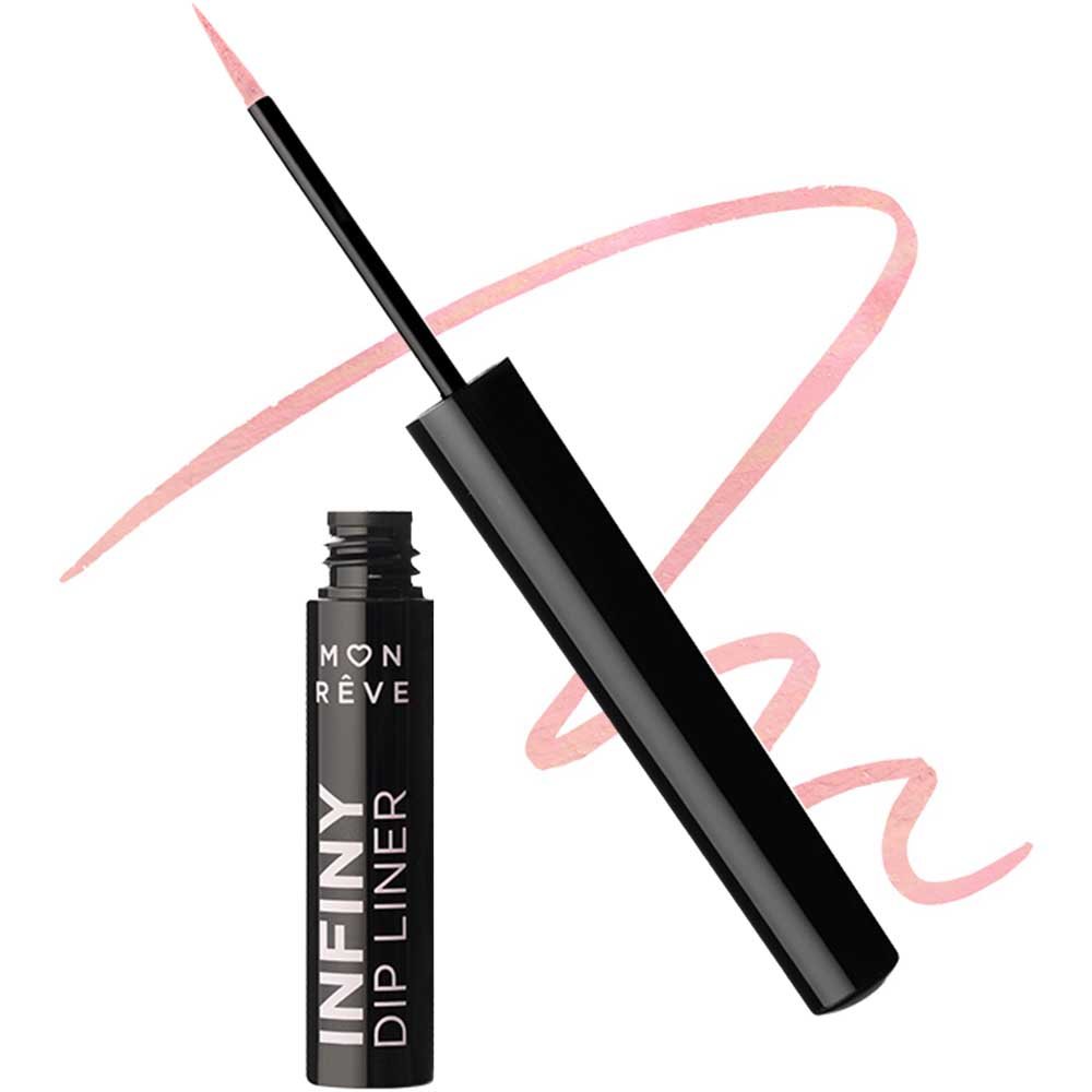 Mon Reve Infiny Dip Liner Waterproof Ultra Long-Wear Liquid Eyeliner Αδιάβροχο Υγρό Eyeliner Πολύ Μεγάλης Διάρκειας 2ml - 11 French Pink