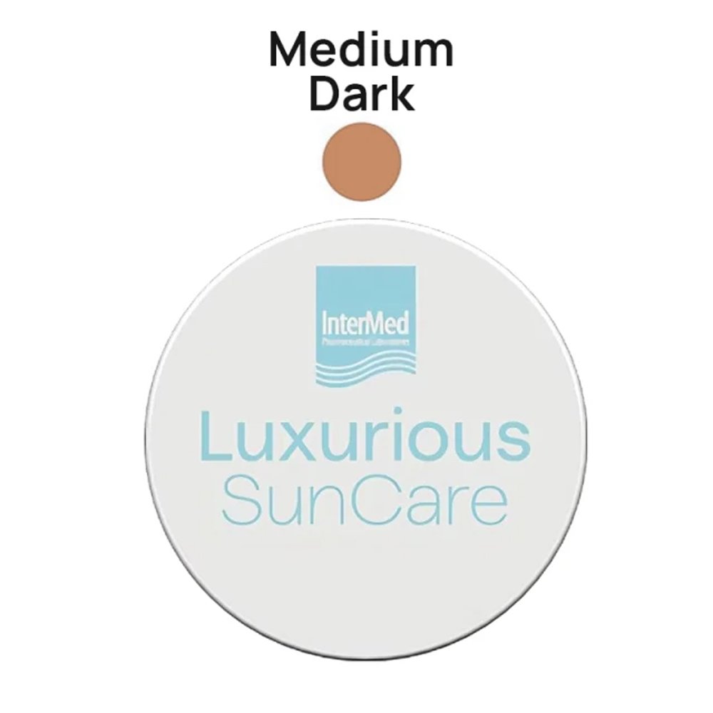 Luxurious Luxurious Suncare Silk Cover BB Compact Spf50+ Πούδρα Πολύ Υψηλής Αντηλιακής Προστασίας για την Κάλυψη Ατελειών & Φυσικό Ματ Αποτέλεσμα 12g - 03 Medium Dark