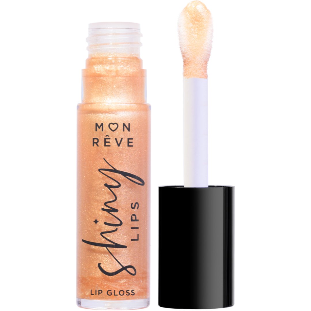 Mon Reve Mon Reve Shiny Lips Ενυδατικό, Ultra-Shiny Lip Gloss Μεγάλης Διάρκειας 8ml - 10 Gold