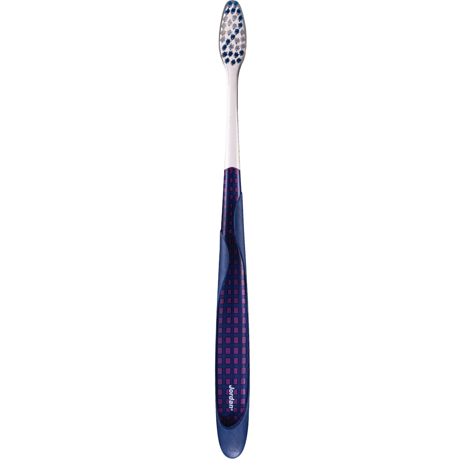 Jordan Individual Reach Soft Toothbrush Μαλακή Οδοντόβουρτσα με Εργονομική Λαβή για Βαθύ Καθαρισμό 1 Τεμάχιο Κωδ 310041 - Μπλε 5