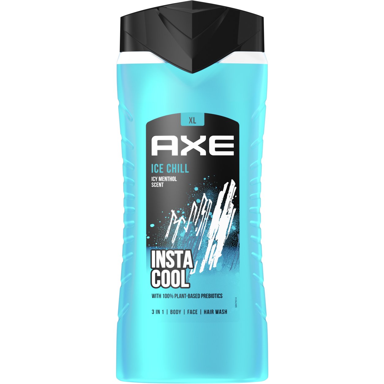Axe Axe Ice Chill Bodywash 3 in 1 with Icy Menthol Scent XL Σαμπουάν - Αφρόλουτρο με Έντονο Δροσερό Άρωμα 400ml
