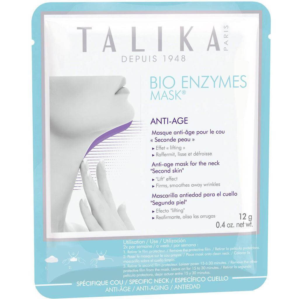 Talika Bio Enzymes Mask Anti-Age for the Neck Αντιγηραντική Μάσκα Λαιμού 1τμχ