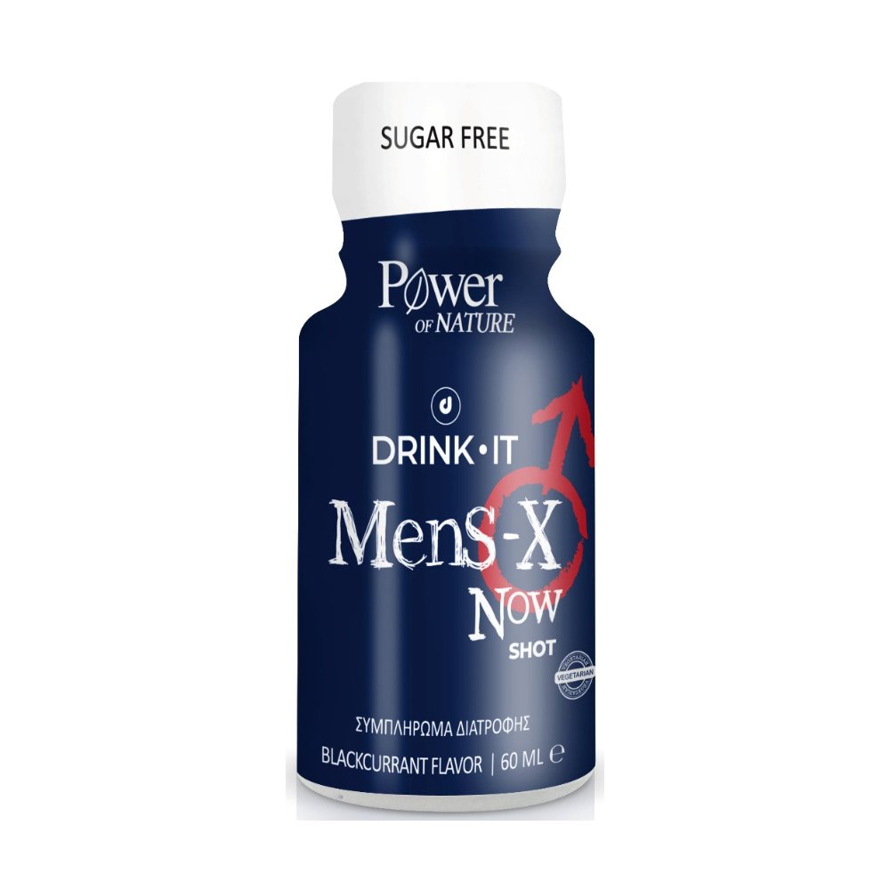 Power Health Drink It Mens-X Now Συμπλήρωμα Διατροφής για τη Στυτική Δυσλειτουργία 60ml