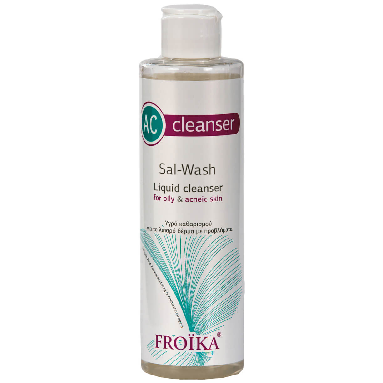 Froika Ac Sal Wash Cleanser Αφριστικό Καθαρισμού Με Σαλικυλικό Οξύ Ακμή 200ml 1753