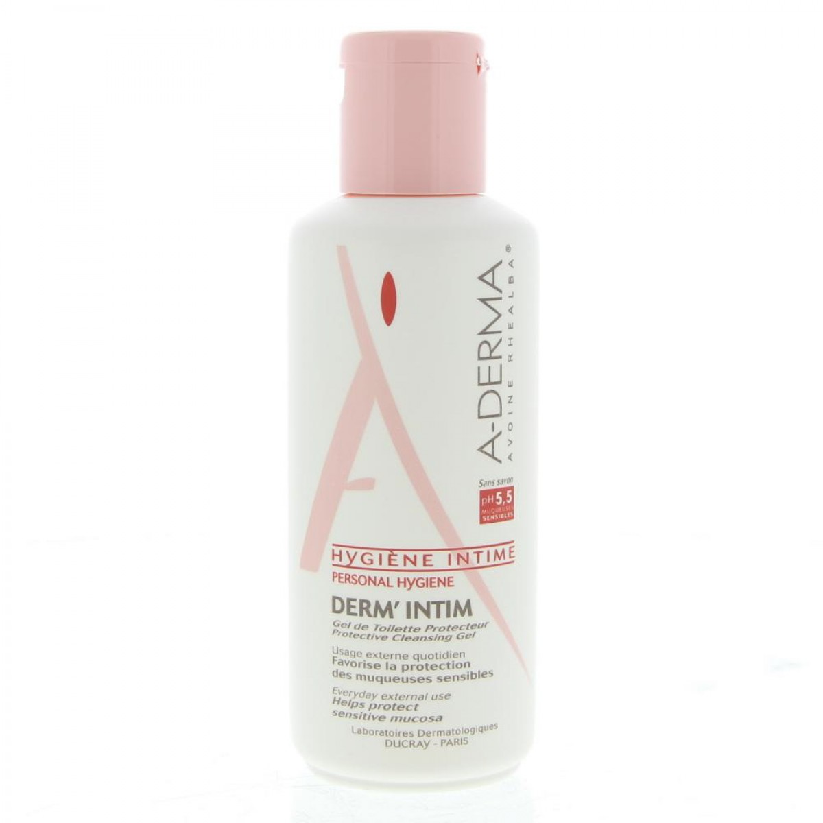 A-Derma DermIntim PH 5.5 Απαλο Καθαριστικό Ευαίσθητης Περιοχής 200ml