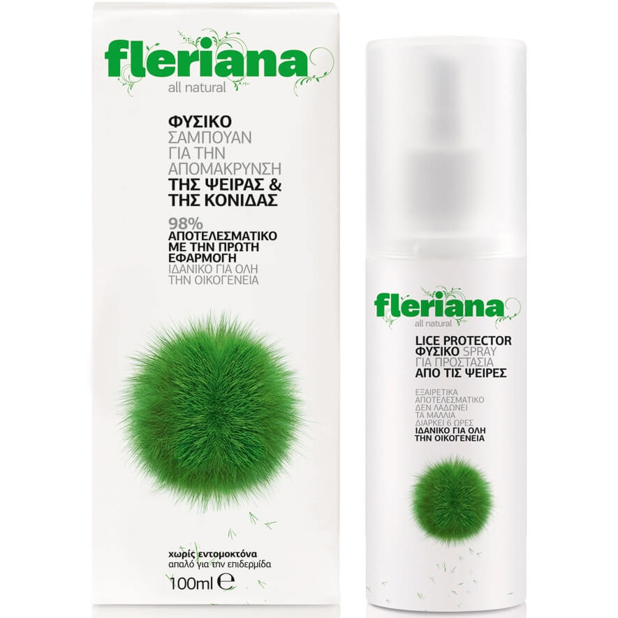 Power Health Fleriana Anti Lice Shampoo για την Άμεση Απομάκρυνση της Ψείρας 100ml