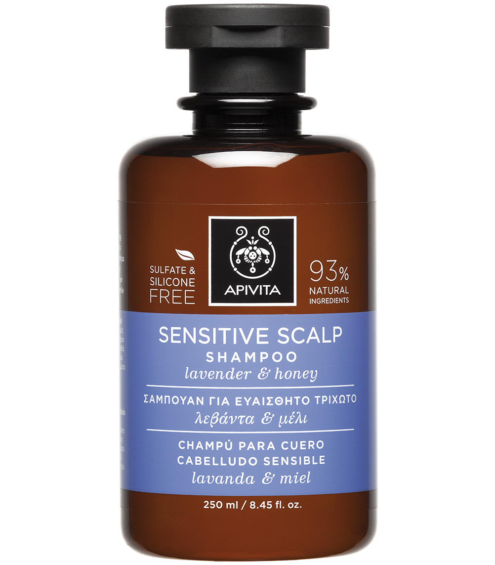 Apivita Sensitive Scalp Σαμπουάν για Ευαίσθητο Τριχωτό με Λεβάντα & Μέλι 250ml