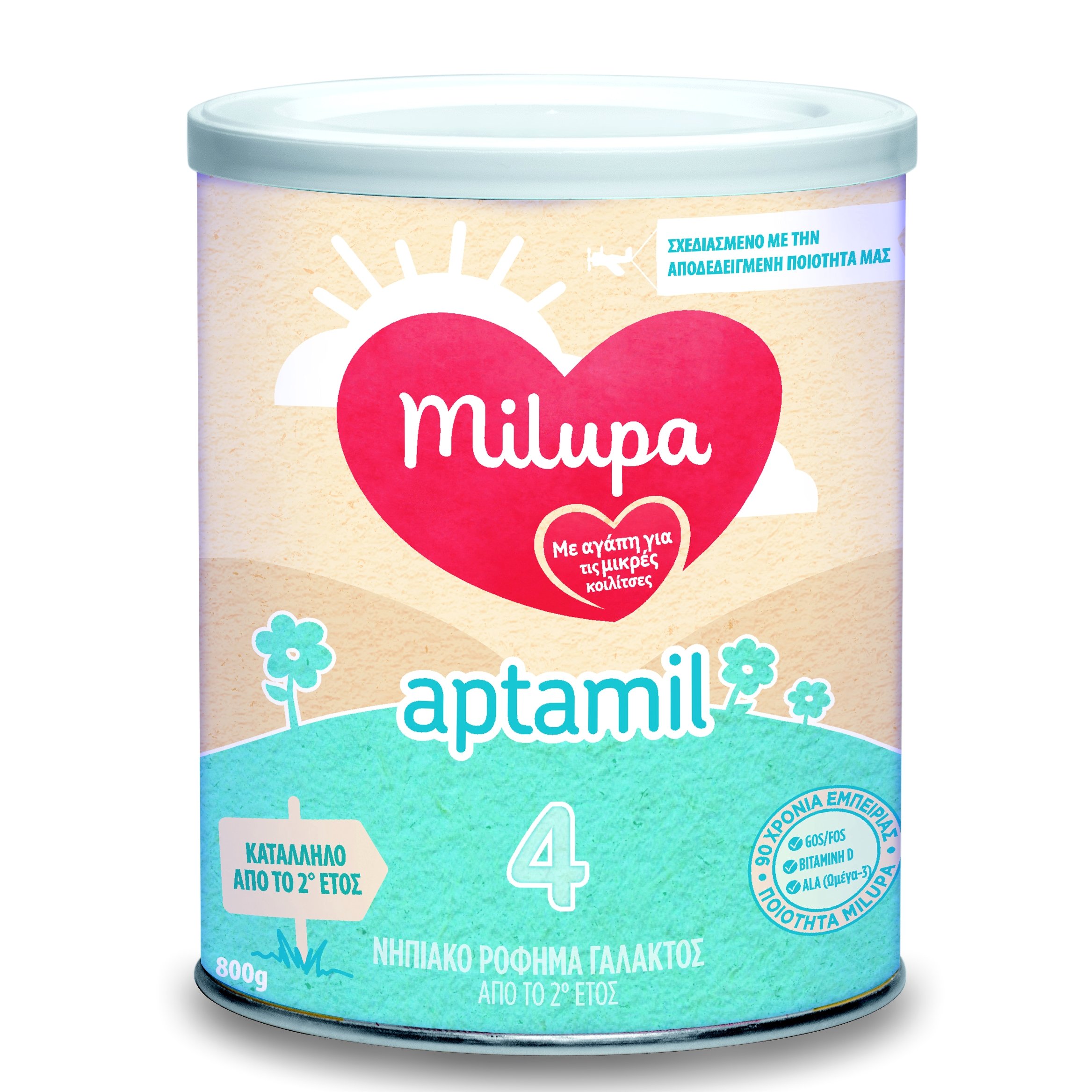 Milupa Aptamil 4 Νηπιακό Ρόφημα Γάλακτος από το 2ο Έτος 800gr