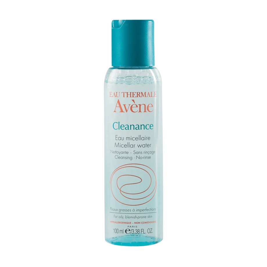 Avene Cleanance Eau Micellar Water για τον Καθαρισμό Προσώπου & Ματιών Χωρίς Ξέπλυμα Travel Size 100ml
