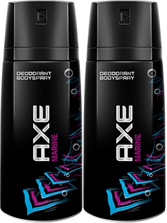 Axe Marine Body Spray Αποσμητικό 2x150ml