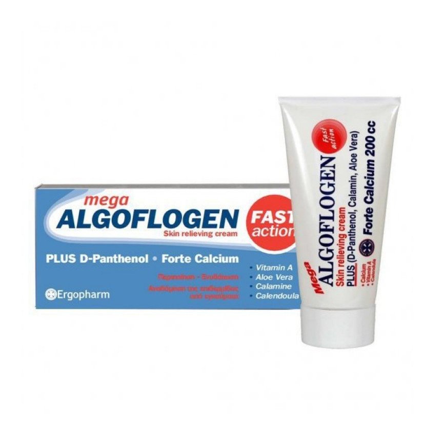 Algoflogen Cream Κρέμα για τους Ερεθισμούς της Επιδερμίδας – 200ml