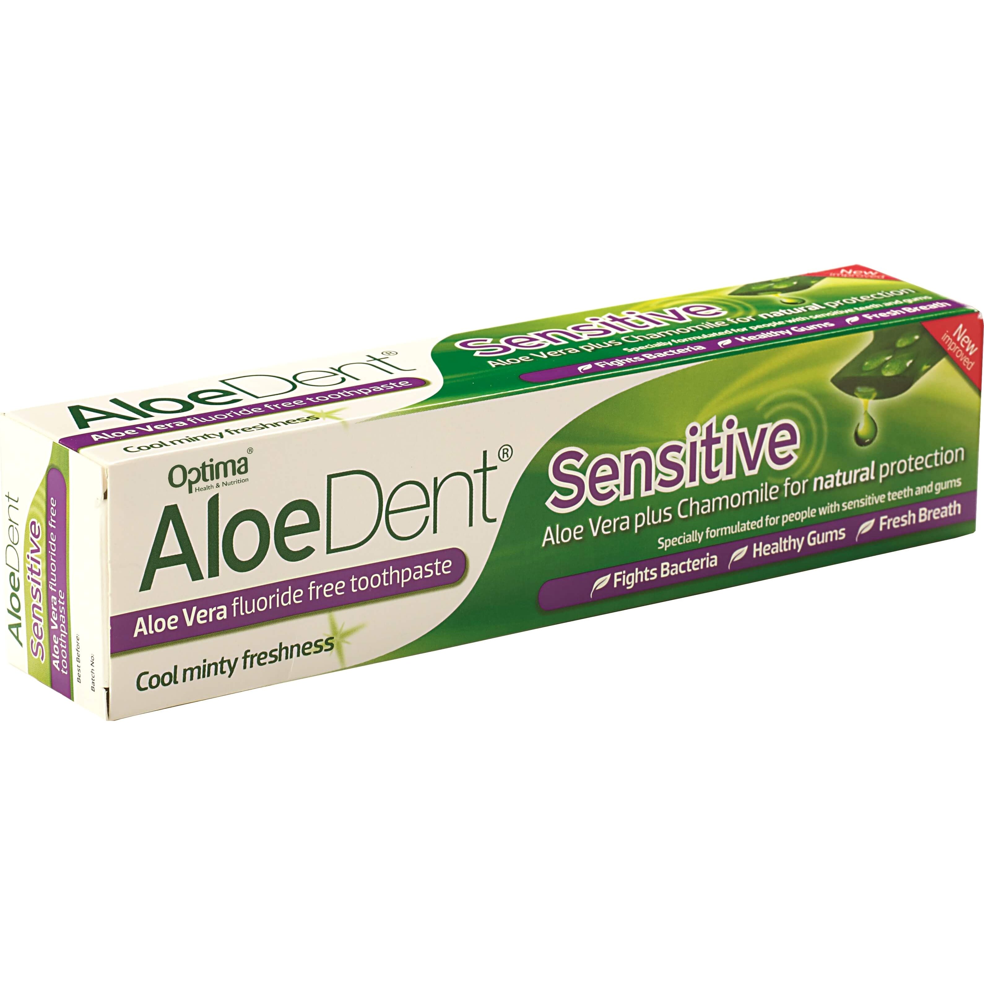 Optima Health & Nutrition Optima Aloe Dent Sensitive Toothpaste, 100ml