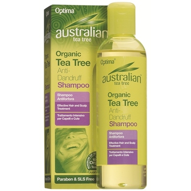 Optima Australian Organic Tea Tree Anti-Dandruff Shampoo Κατά Της Πιτυρίδας 250ml