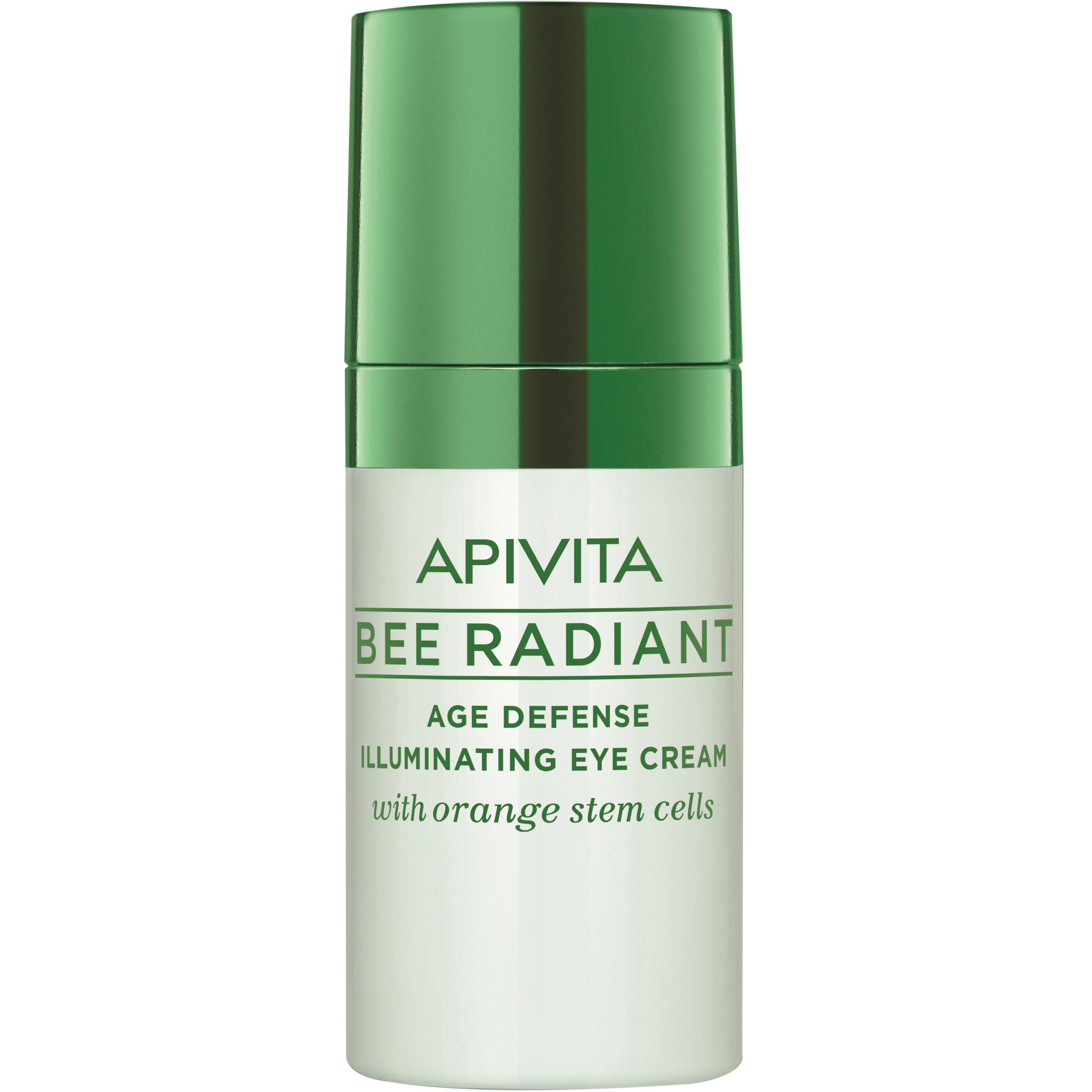 Apivita Bee Radiant Κρέμα Ματιών Αντιγήρανσης & Λάμψης με Βλαστοκύτταρα Πορτοκαλιού 15ml