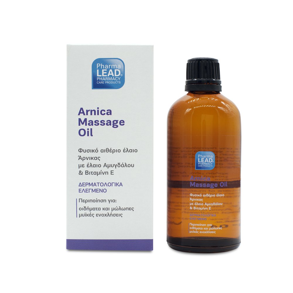Pharmalead Arnica Massage Oil Λάδι Άρνικας για Μασάζ με Έλαιο Αμυγδάλου & Βιταμίνη Ε 100ml