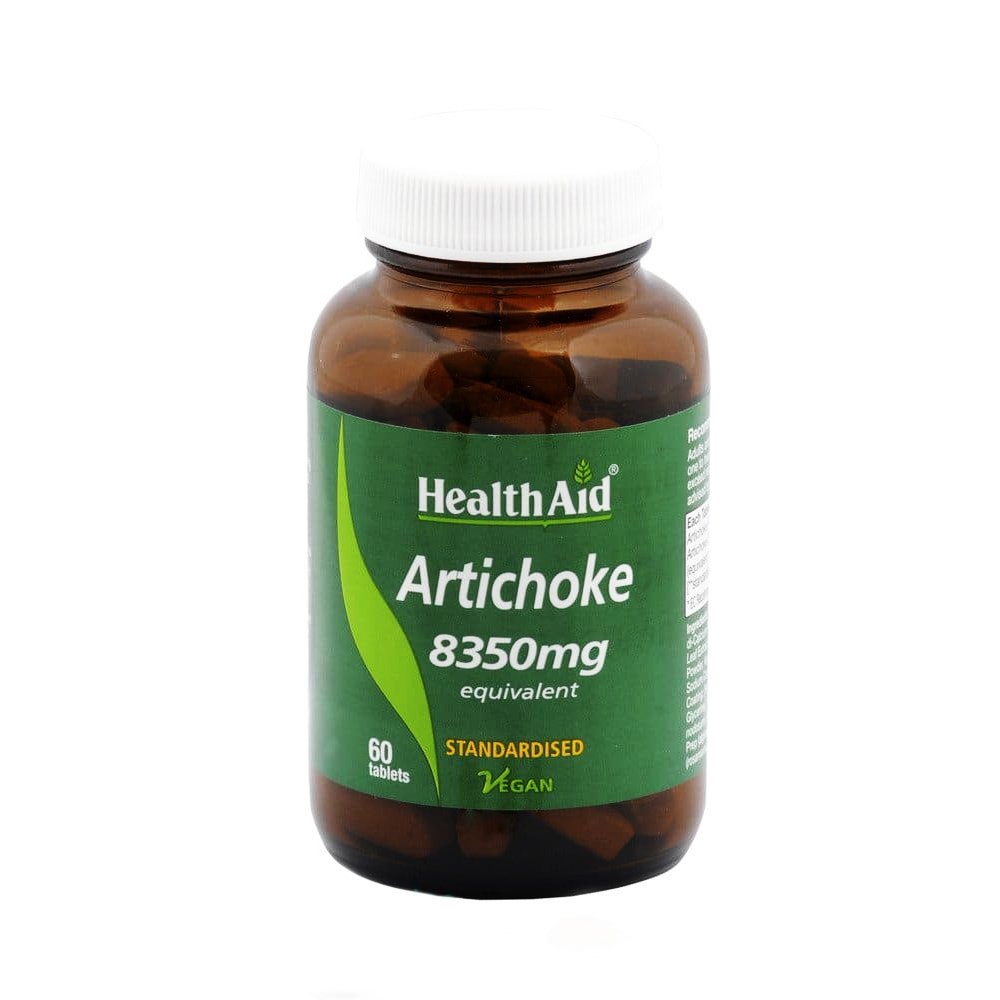 Health Aid Artichoke 8350mg Διατήρηση Της Υγείας Του Συκωτιού Και Του Πεπτικού Συστήματος 60caps 9168