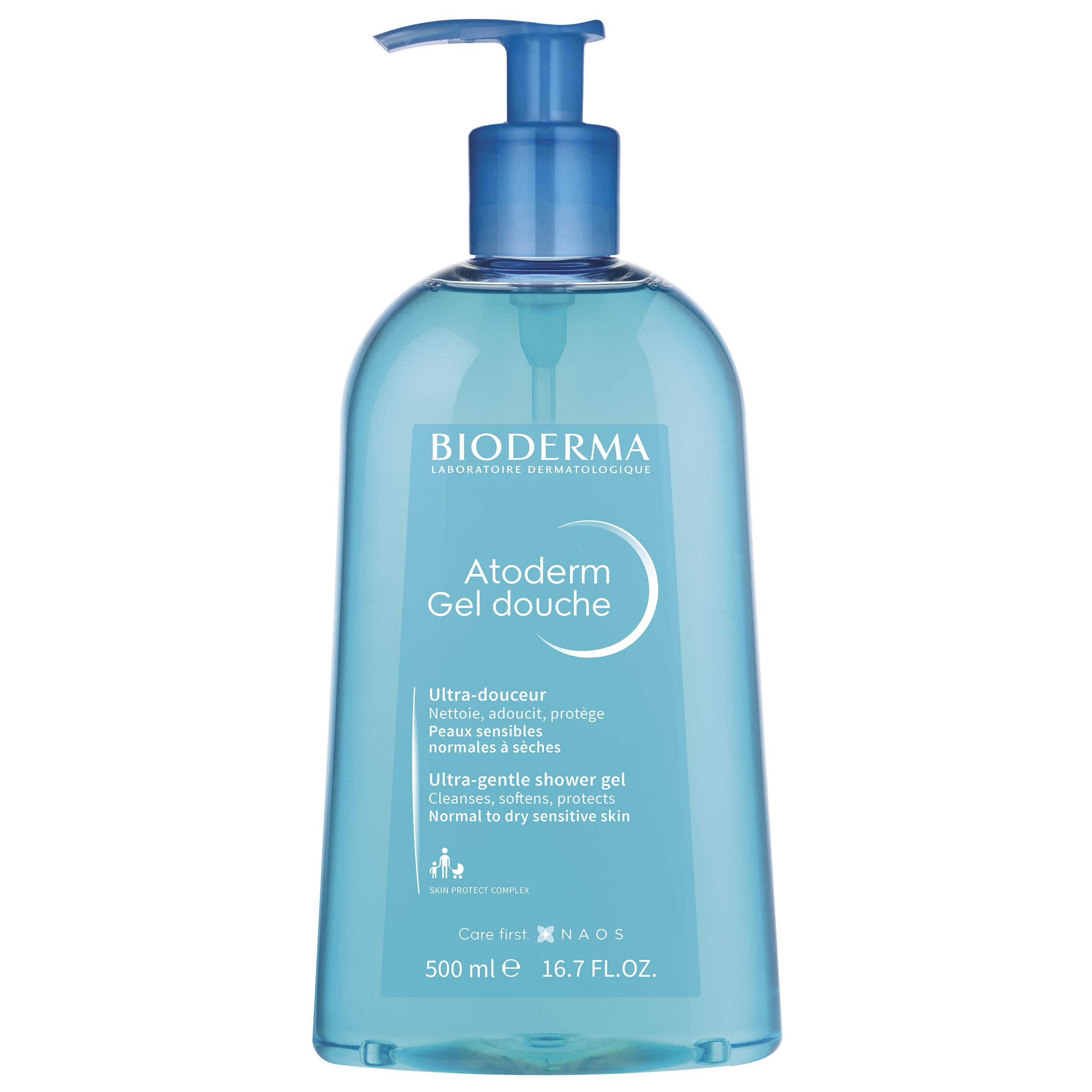 Bioderma Atoderm Gel Douche Ένα Καθημερινό, Απαλό Αφρόλουτρο Χωρίς Σαπούνι που Σέβεται το Δέρμα 500ml
