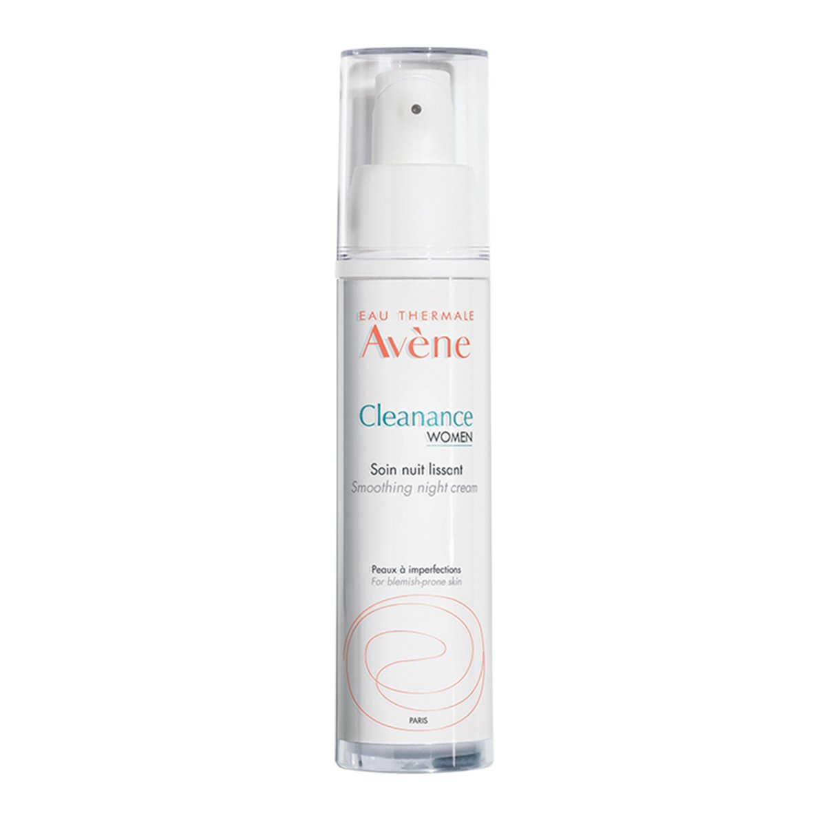 Avene Cleanance Women Smoothing Night Cream Φροντίδα Νύχτας που Καταπολεμά Σημάδια και Ατέλειες της Γυναικείας Επιδερμίδας 30ml
