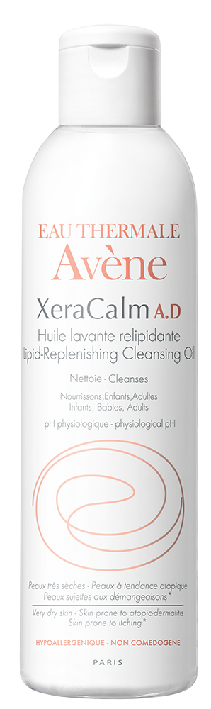 Avène Xeracalm AD huile lavante relipidante Λάδι καθαρισμού XeraCalm A.D για αναπλήρωση των λιπιδίων 100ml