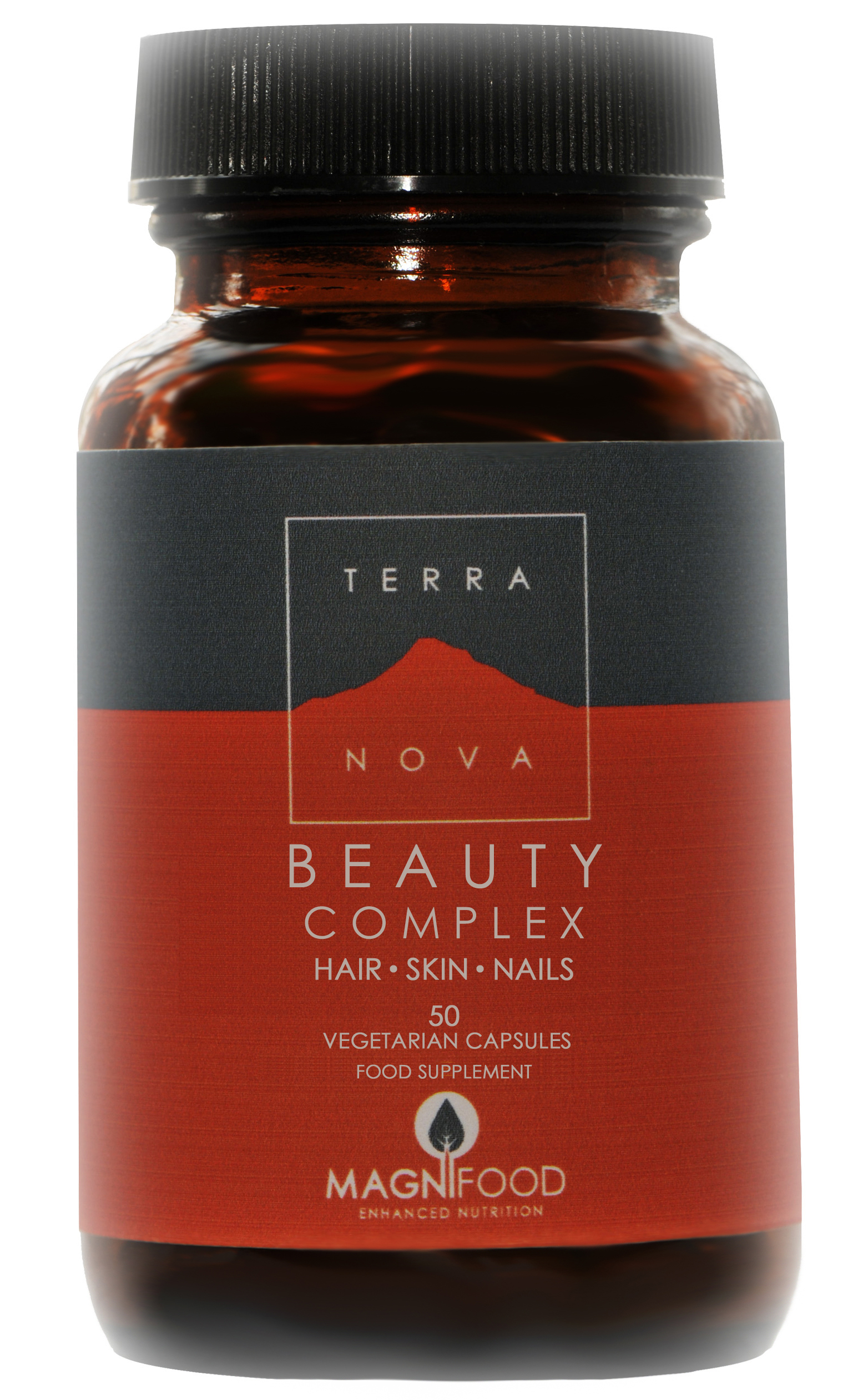 Bionat Terranova Beauty Complex Hair - Skin - Nails Συμπλήρωμα Διατροφής με Βιταμίνες, Μέταλλα, Καροτενοειδή & MSM για την Καλή Υγεία των Μαλλιών, Νυχιών & του Δέρματος 50veg.caps