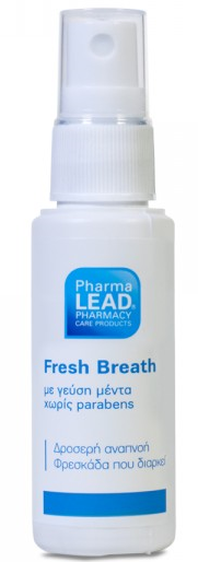 Pharmalead Fresh Breath Φυσικό Σπρέι Για Δροσερή Αναπνοή 30ml – Μέντα