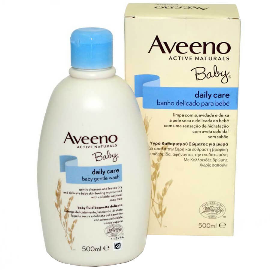 Aveeno Baby Daily Care Gentle Body Wash Απαλό Βρεφικό Καθαριστικό Σώματος 500ml