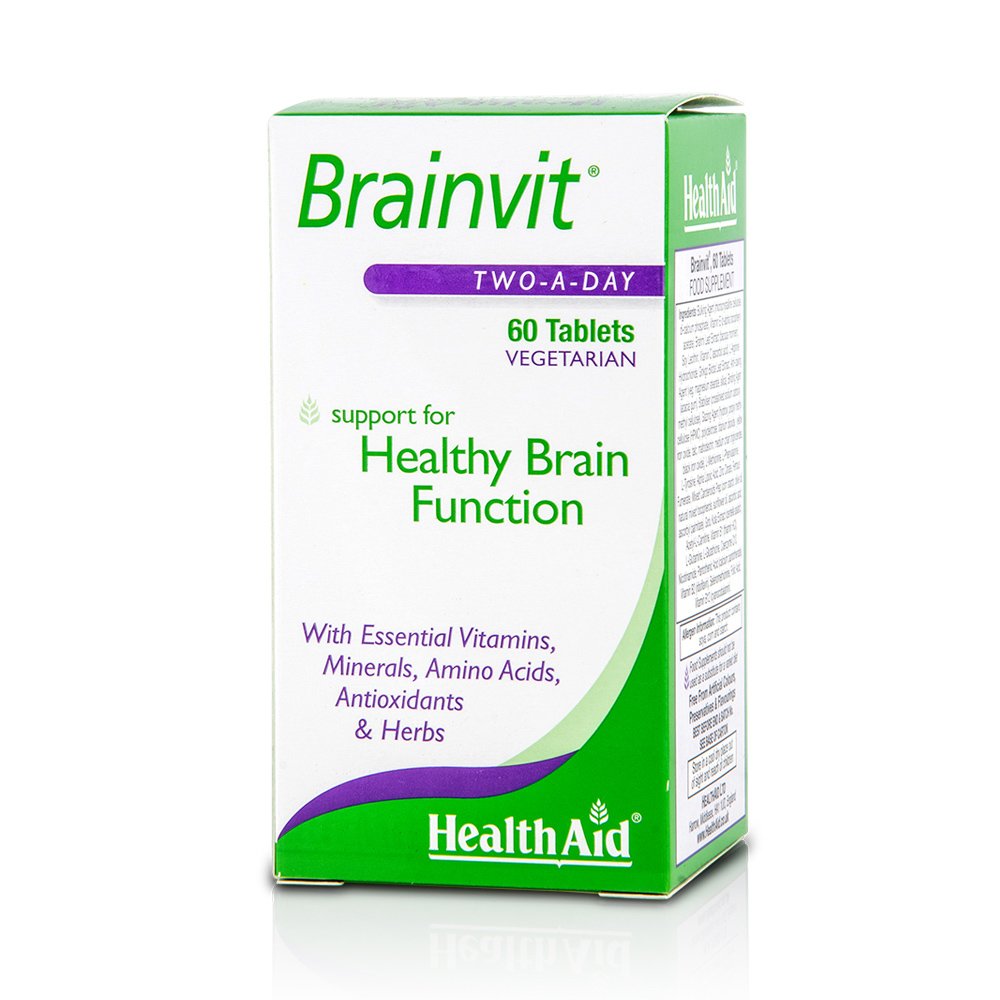 Health Aid Brainvit Ομαλή Ροή του Αίματος στον Εγκέφαλο 60tabs