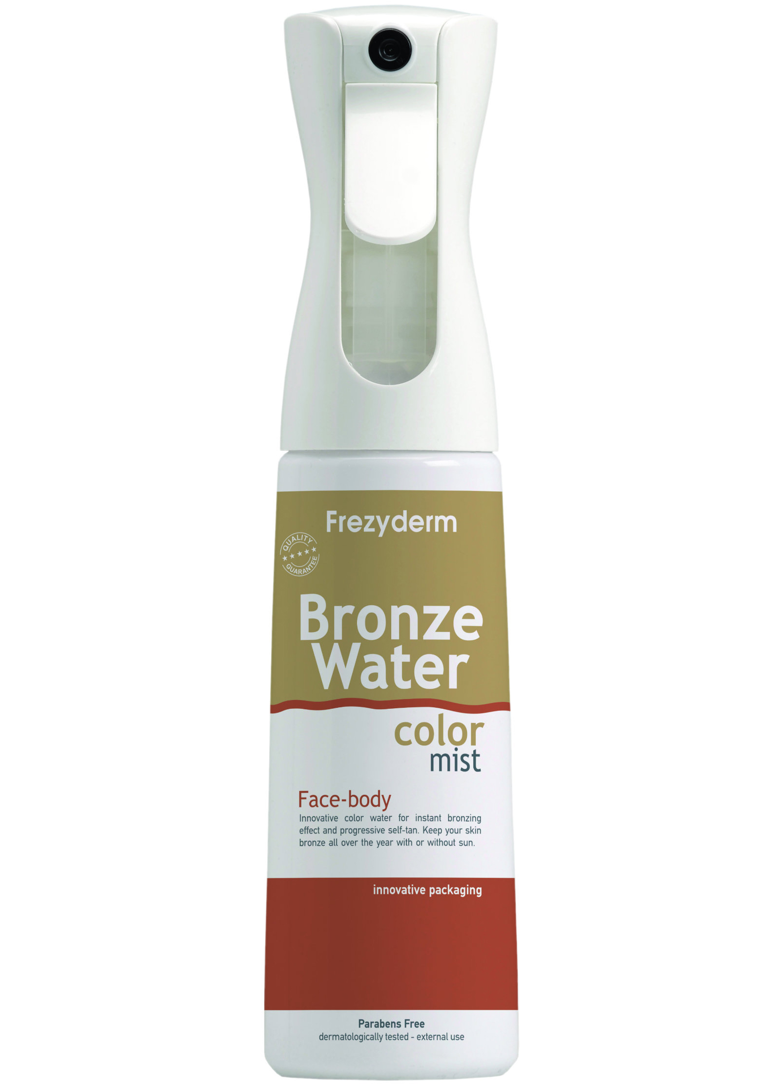 Frezyderm Water Color Mist Spray Bronze Spray Πρόσωπου & Σώματος για Φυσικό Μαύρισμα 300ml