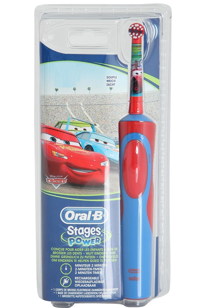Oral-B Vitality Stages Cars 3+ years Παιδική Ηλεκτρική Οδοντόβουρτσα