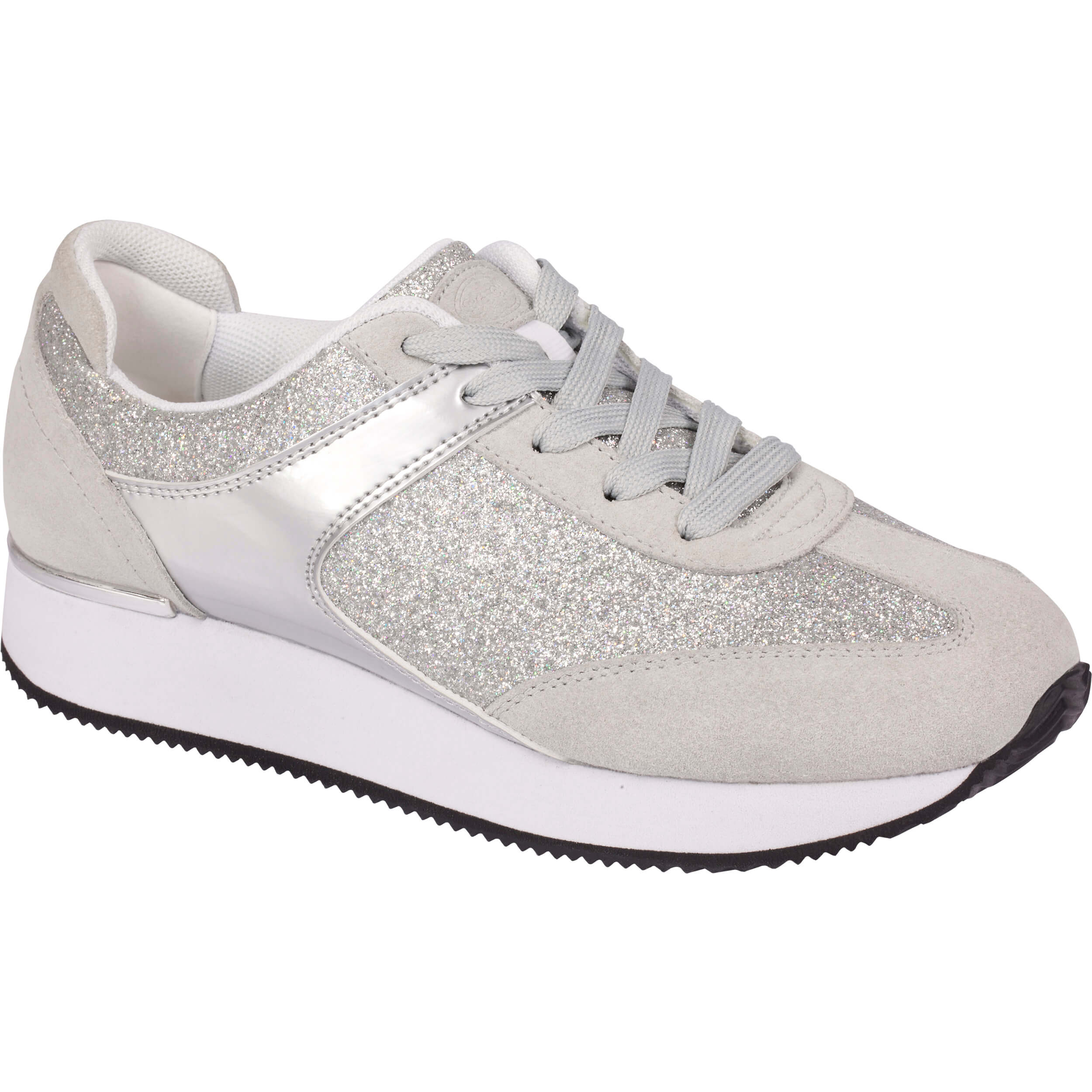Scholl Shoes Charlize Ασημί Ανατομικά Παπούτσια, Χαρίζουν Σωστή Στάση & Φυσικό, Χωρίς Πόνο Βάδισμα 1 Ζευγάρι – 37