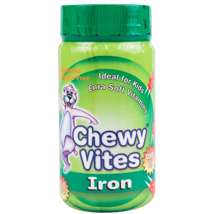 Chewy Vites Iron Σίδηρος Ζελεδάκια για Παιδιά, Γεύση & Ενέργεια στο Maximum 60Bears Chews