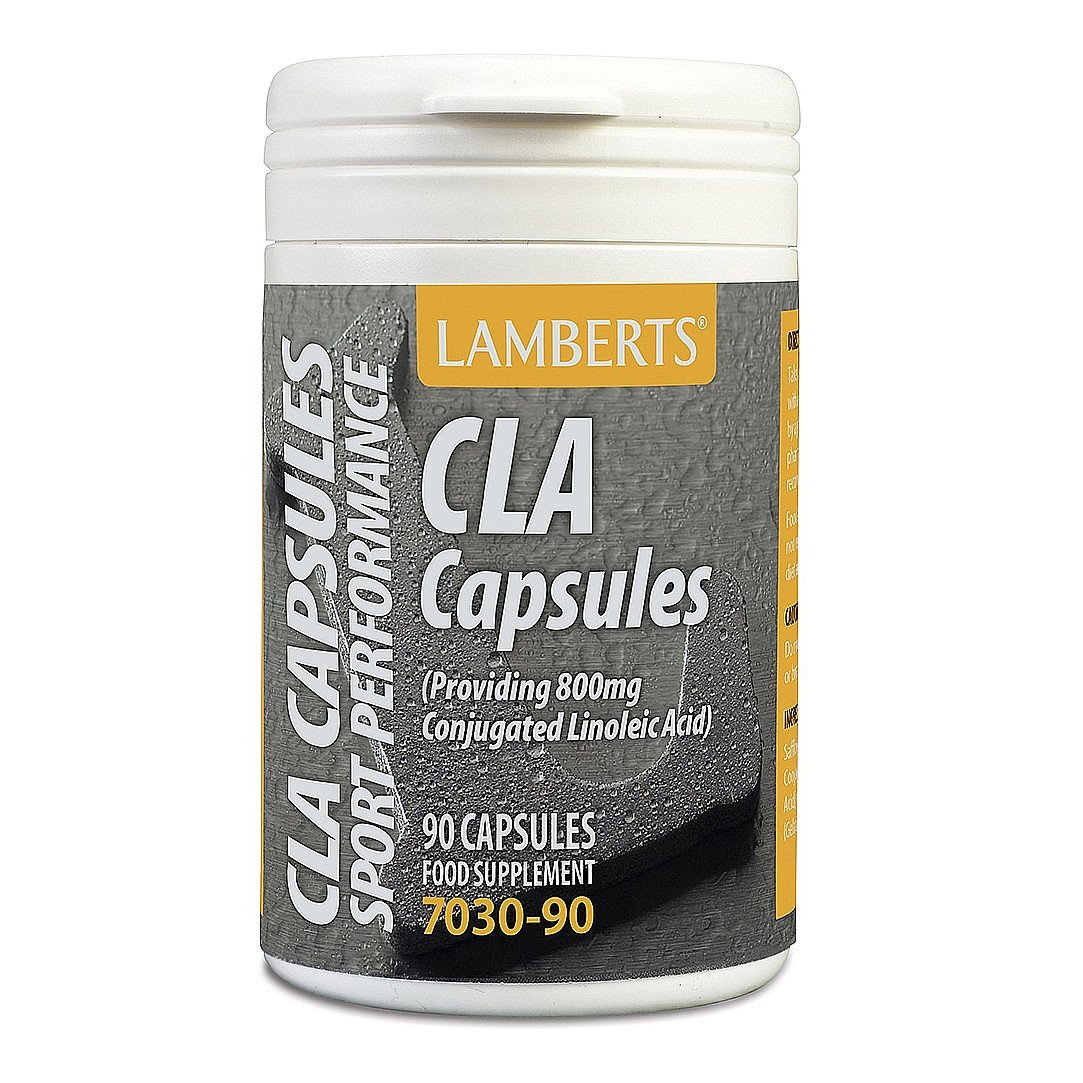 Lamberts CLA Συμπλήρωμα Διατροφής για τη Διατήρηση της Ισορροπίας Μεταξύ του Μυϊκού και του Λιπώδους Ιστού 1000mg 90tabs