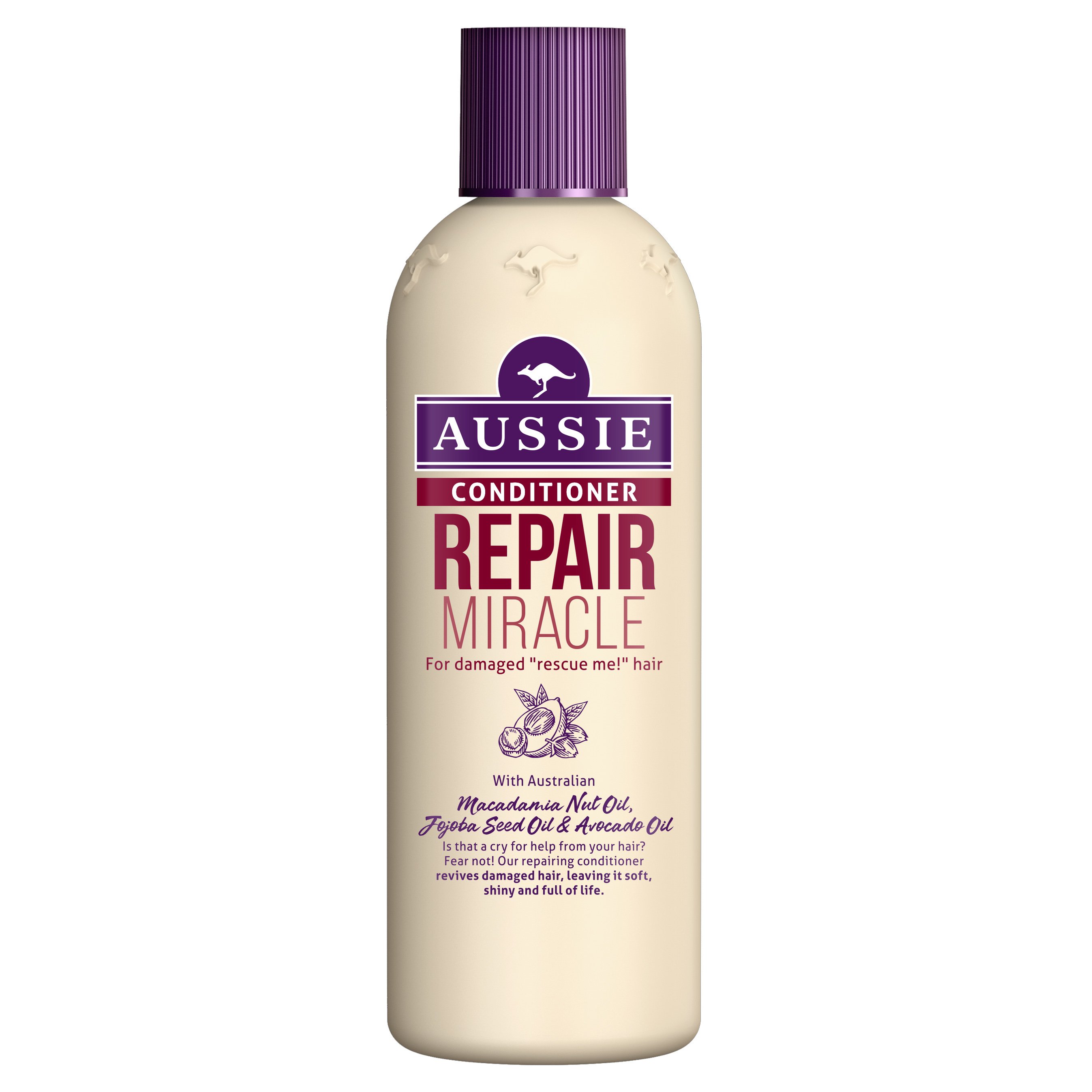 Aussie Repair Miracle Conditioner Damage Control Μαλακτική Κρέμα για Ατίθασα Μαλλιά 250ml