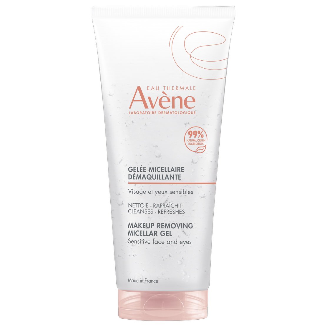 Avene Gel Micellare Struccante Face & Eyes Λεπτόρρευστο Gel Καθαρισμού Προσώπου & Ματιών για Ευαίσθητη Επιδερμίδα 200ml