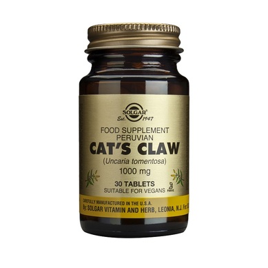 Solgar Cat’s Claw 1000mg tablets – 30 tabs