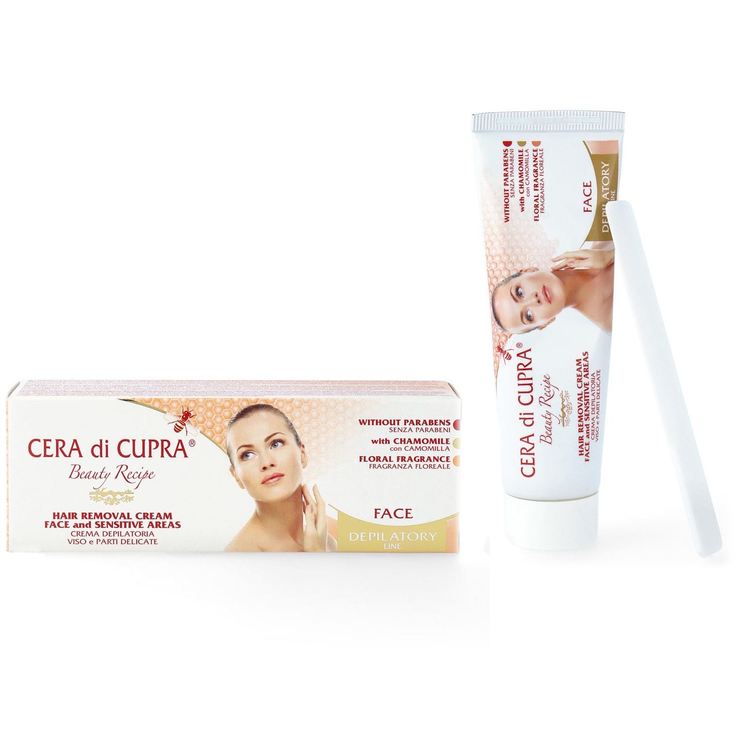 Cera Di Cupra Κρέμα Αποτρίχωσης Για το Πρόσωπο και Τις Ευαίσθητες Περιοχές 50ml