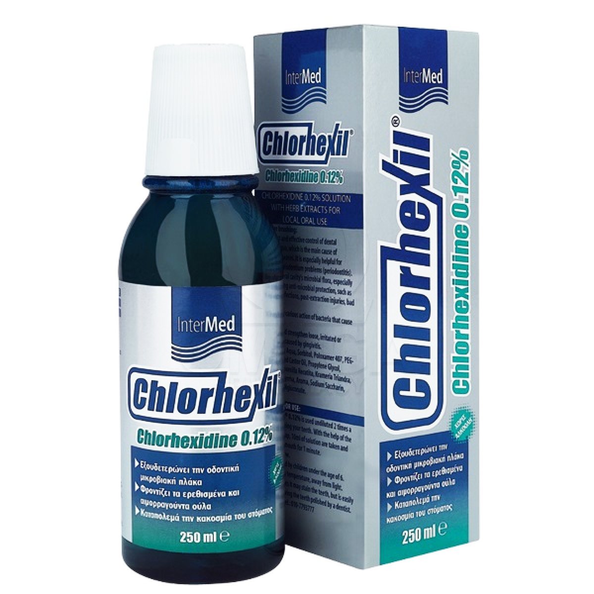 Chlorhexil Chlorhexil 0.12% Mouthwash Στοματικό Διάλυμα για τον Έλεγχο & την Εξουδετέρωση των Μικροοργανισμών στη Στοματική Κοιλότητα 250ml
