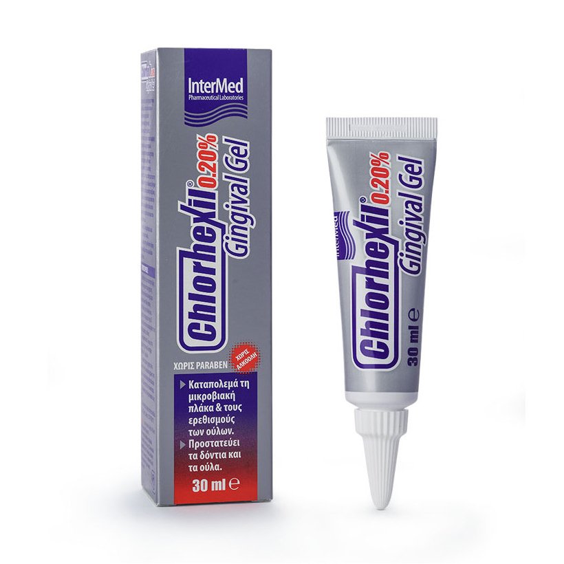 Chlorhexil Chlorhexil 0.20% Gingival Gel Αντισηπτική Γέλη για την Αγωγή των Εντοπισμένων Κακώσεων της Στοματικής Κοιλότητας 30ml