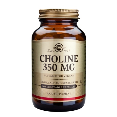 Solgar Choline 350mg 100veg.caps