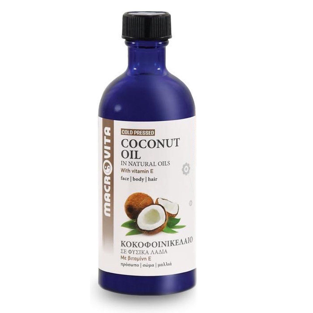 Macrovita Macrovita Κοκοφοινικέλαιο για Ρυτίδες και Ανάπλαση του Δέρματος 100ml