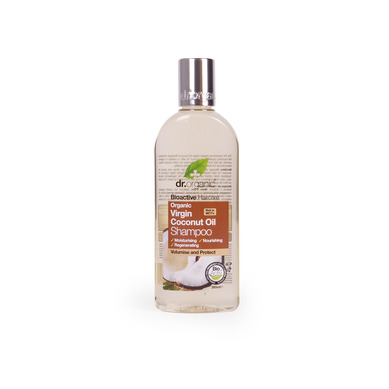 Dr Organic Organic Virgin Coconut Oil Shampoo Σαμπουάν με Βιολογικό Έλαιο Καρύδας 265ml
