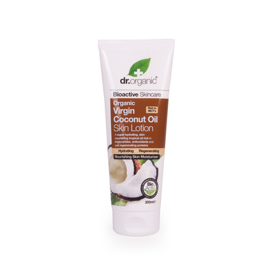 Dr Organic Organic Virgin Coconut Oil Skin Lotion Γαλάκτωμα Σώματος με Βιολογικό Έλαιο Καρύδας 200ml