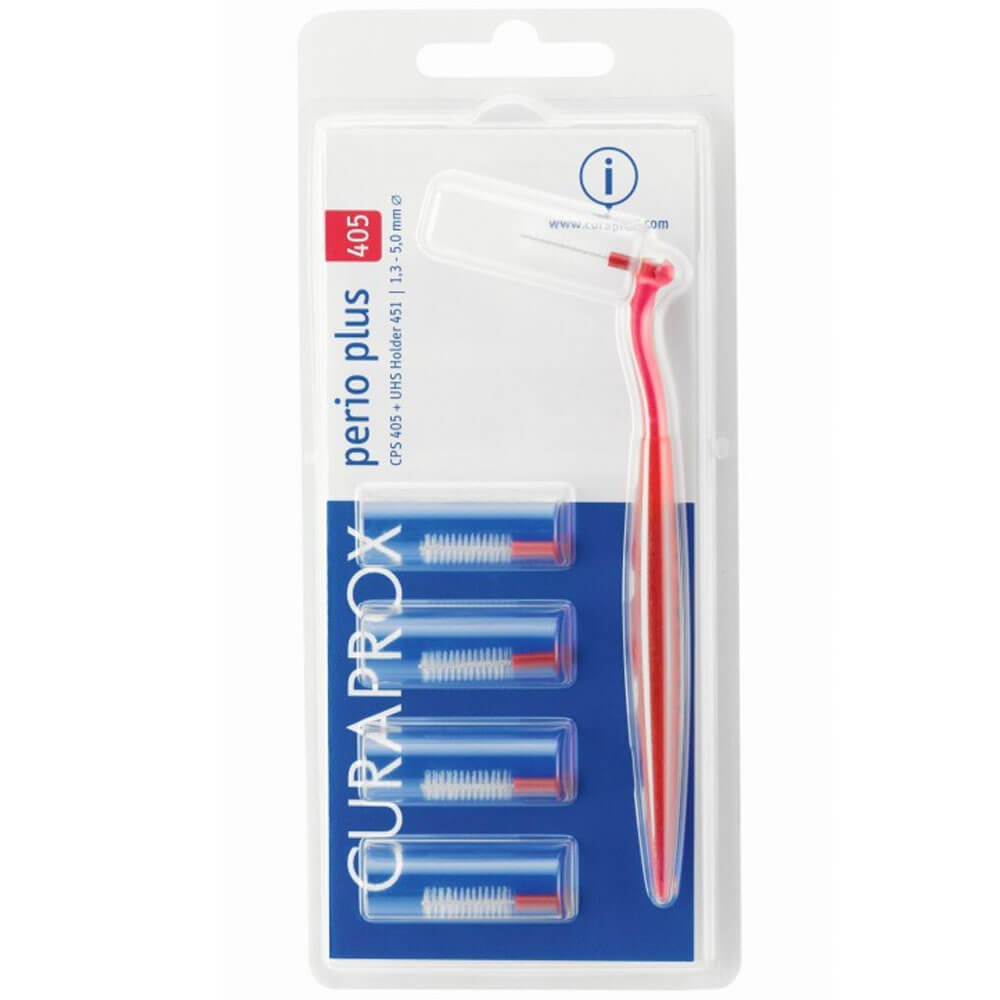 Curaprox Perio Plus 405 Μεσοδόντια Βουρτσάκια με Λαβή 5 Τεμάχια