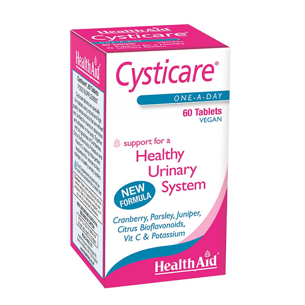 Health Aid CystiCare για την Διατήρηση Ενός Υγιούς Ουροποητικού Συστήματος 60tabs