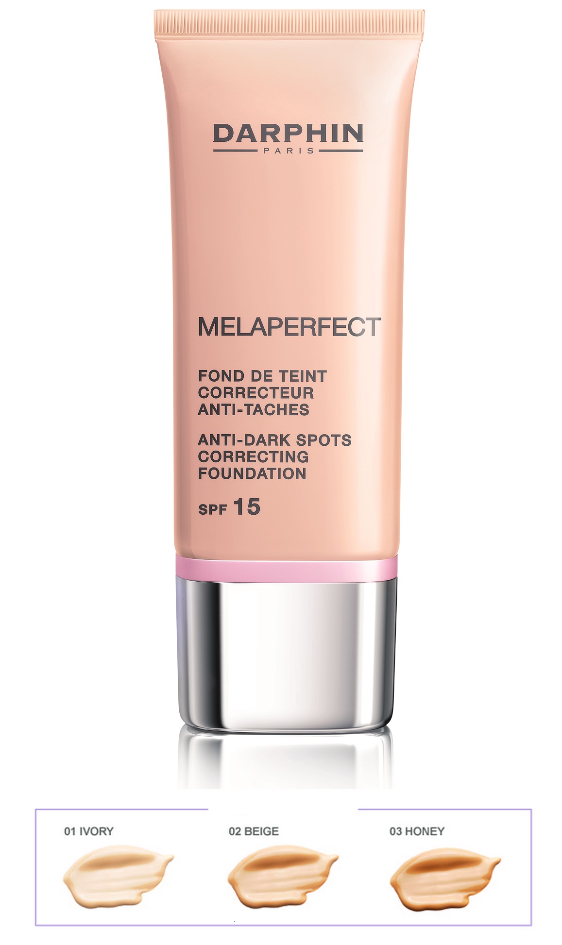 Melaperfect Correcting Foundation Spf15, 30ml – Darphin,Make-up σε Μορφή Κρέμας Κατά των Κηλίδων – 02 Beige / Beige