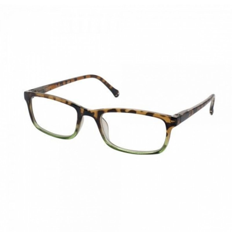 Eyelead Eyelead Unisex Γυαλιά Διαβάσματος Ταρταρούγα - Πράσινο με Κοκκάλινο Σκελετό E165 - 4,00