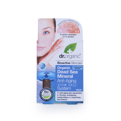 Dr Organic Organic Dead Sea Mineral Anti-Aging Stem Cell System Σύστημα Αντιγήρανσης με Βλαστοκύτταρα 30ml