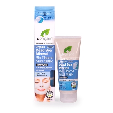 Dr Organic Organic Dead Sea Mineral Anti-Aging Bio-Plasma Mud Musk Μάσκα Προσώπου με Λάσπη από Βιολογικά Μεταλλικά Στοιχεί 100ml