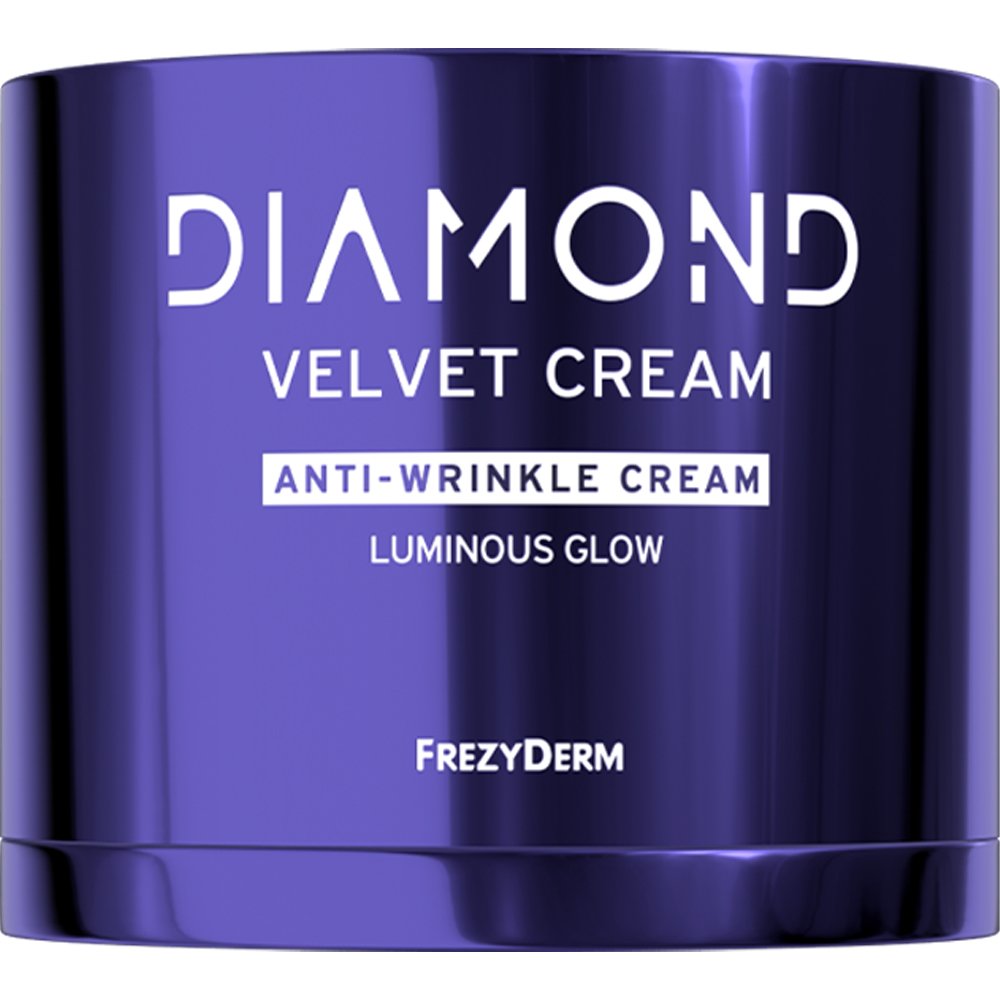 Frezyderm Diamond Velvet Anti-Wrinkle Luminous Glow Cream Κρέμα Ισχυρής Αντιγήρανσης & Ενυδάτωσης για Επαναφορά της Λάμψης του Προσώπου 50ml