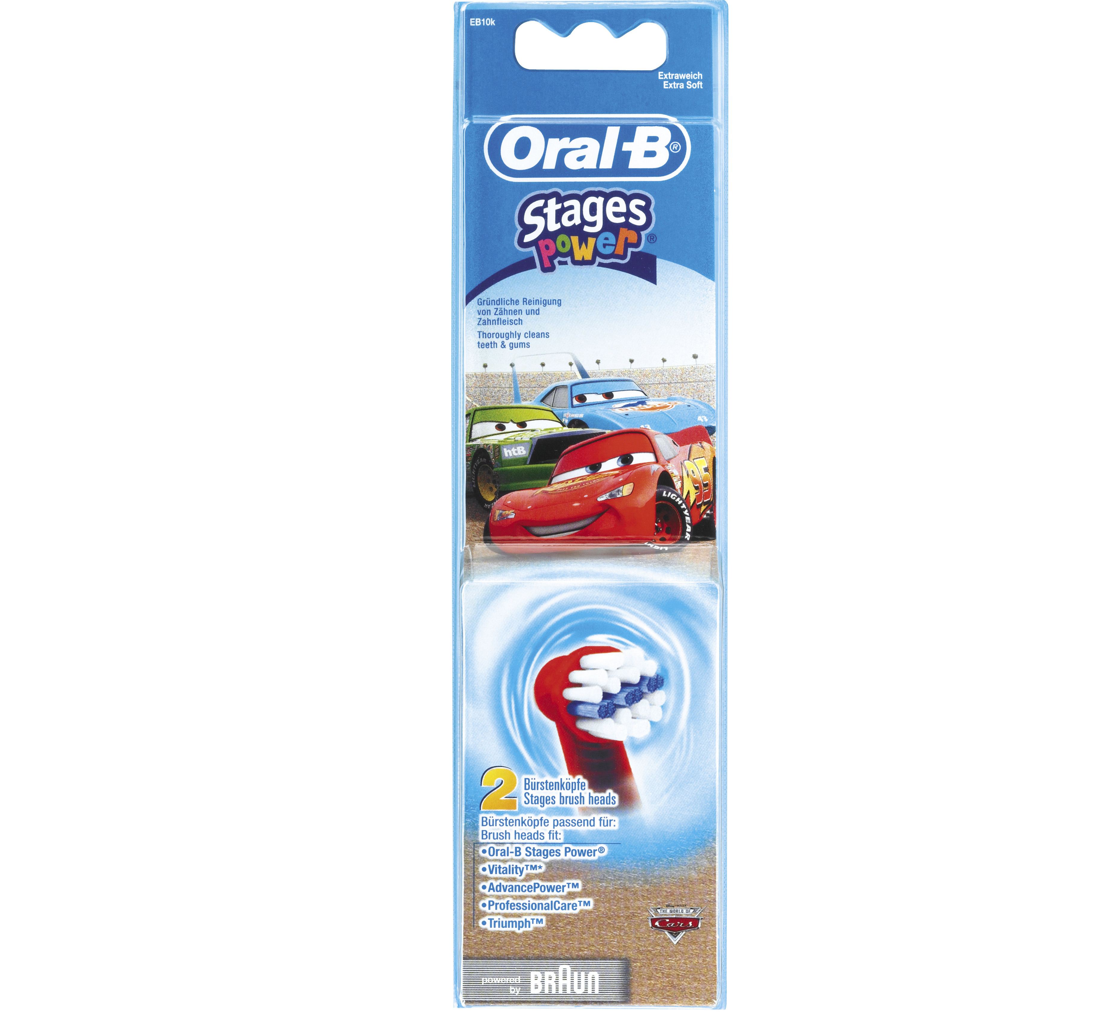 Oral-b Stages Ανταλλακτικές Κεφαλές Kids 2 Ανταλλακτικά